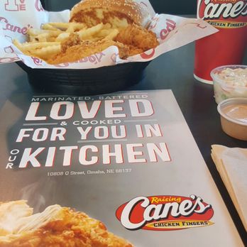 Raising Cane's Chicken Fingers - Box Combo - Fast Food Near Me - Omaha, Nebraska Raising Cane's Chicken Fingers - Box Combo - Fast Food Near Me - Omaha, Nebraska