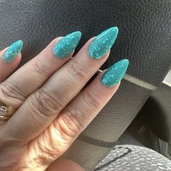 Natural Nails - Full get set, one color, almond shaping. Supposed to be $60 but was charged $75!