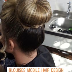 Louises Mobile Hair Design - Wedding Buns at affordable prices