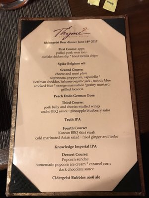 Menu photo 7 Thyme2 Medina, OH