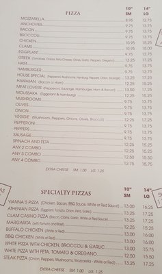 Menu photo 2 Teddy's Old Lyme Pizza Palace Old Lyme, CT Menu photo 2 Teddy's Old Lyme Pizza Palace Old Lyme, CT
