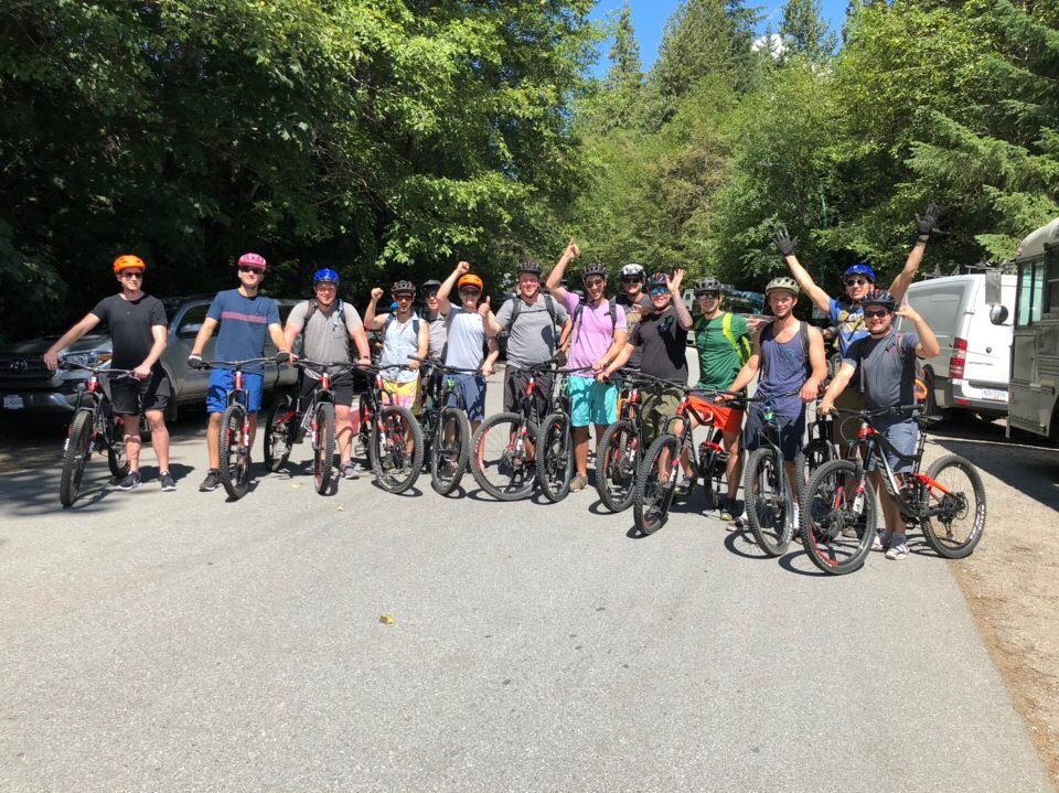 Biking in Squamish Logo