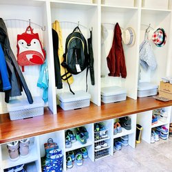 A Pretty Neat Place - A spot for everyone's stuff