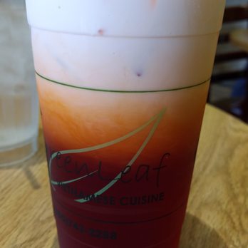 Green Leaf Vietnamese Cuisine - Thai Tea is great! Very sugary and expensive but a fun treat. - Vietnamese Near Me - West Lafayette, Indiana Green Leaf Vietnamese Cuisine - Thai Tea is great! Very sugary and expensive but a fun treat. - Vietnamese Near Me - West Lafayette, Indiana