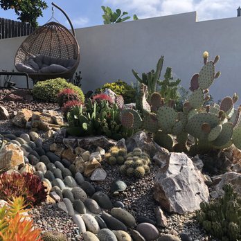 A+ Landscapes - Randy's team turned and ugly retaining wall into a beautiful backdrop for our succulent garden. - Masonry/Concrete Near Me - Escondido, California A+ Landscapes - Randy's team turned and ugly retaining wall into a beautiful backdrop for our succulent garden. - Masonry/Concrete Near Me - Escondido, California