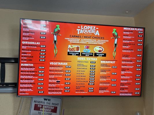 Menu photo 5 Lopez Taqueria 2 San Jose, CA Menu photo 5 Lopez Taqueria 2 San Jose, CA