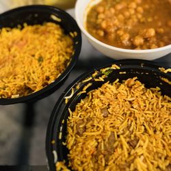 Tabla Indian Restaurant - Lamb & chicken Biryani & Channa Masala