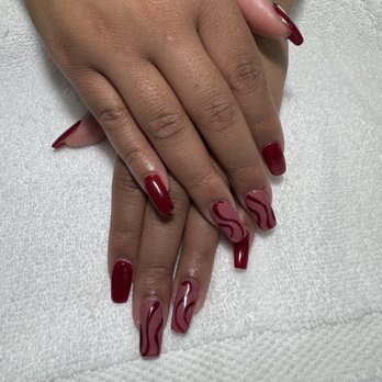 Luv Ur Nails - Acrylic Gel fill-in! Miss Kim always is so patient and meticulous with me! Thank you Miss Kim! - Nail Salons Near Me - Naperville, Illinois