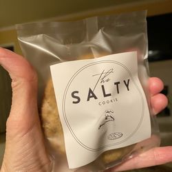 Salty Chocolate Chip Cookie