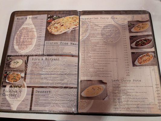 Menu photo 1 Ocean Indian Cuisine San Francisco, CA Menu photo 1 Ocean Indian Cuisine San Francisco, CA