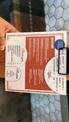 Menu photo 4 Chuponcito Aliso Viejo, CA
