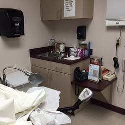 Gail Pezzullo-Burgs, MD - The exam room - don't mind the paper gown