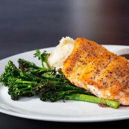 Whiskey Glazed Salmon