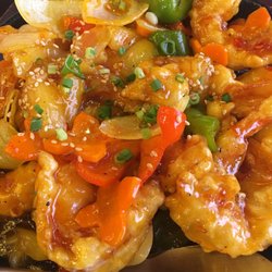 52Stone Family Restaurant - Sweet and sour shrimp with meaty shrimp