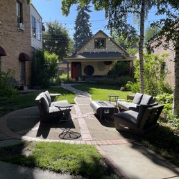 Beautiful courtyard. Beautiful courtyard.