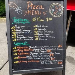 Cargo Pizza Company - Food Truck - Menu