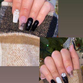 Malibu Nail Spa - Acrylic nails with design - Nail Salons Near Me - Valencia, California Malibu Nail Spa - Acrylic nails with design - Nail Salons Near Me - Valencia, California