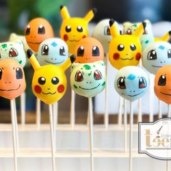 Teeny Bakehouse - Pokémon cake pops