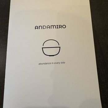 Andamiro - Menu 4/2026 - Korean Near Me - Brooklyn, New York