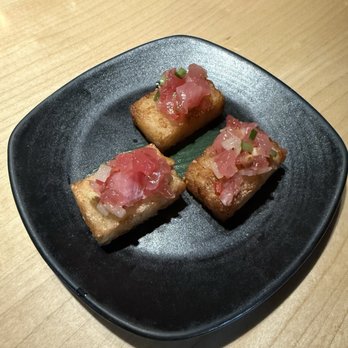 PABU Izakaya - Fried tuna nigiri - Japanese Near Me - San Francisco, California PABU Izakaya - Fried tuna nigiri - Japanese Near Me - San Francisco, California