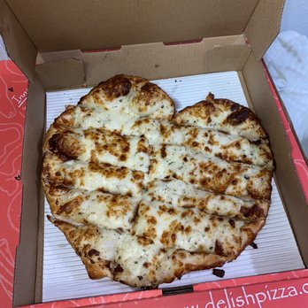 Delish Pizza - Motz garlic bread with a side of spicy garlic sauce and marinara. Oh yeah and 4 sides of RANCH - Pizza Near Me - Gold River, California Delish Pizza - Motz garlic bread with a side of spicy garlic sauce and marinara. Oh yeah and 4 sides of RANCH - Pizza Near Me - Gold River, California
