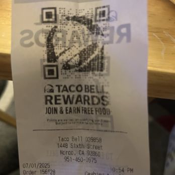 Taco Bell - Tacos Near Me - Norco, California