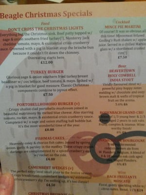 Menu photo 2 The Beagle Manchester, XGM