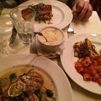 Becco - Lemon chicken, salmon and assorted pasta - Italian Near Me - New York, New York
