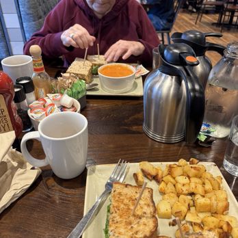 First Watch - BLTE, tomato soup, veggie sandwich, potatoes, & coffee! - Breakfast & Brunch Near Me - Olathe, Kansas