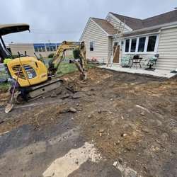 Legacy Construction Company - THIS IS A PIC OF LEGACY  PREPARING TO INSTALL A NEW CEMENT DRIVE WAY  267-679-9669