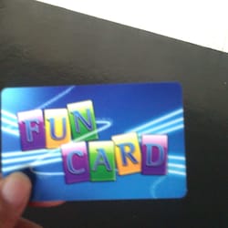 Funplex - they put all your tickets into this card now.