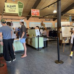 Check in counter or to go order kiosk