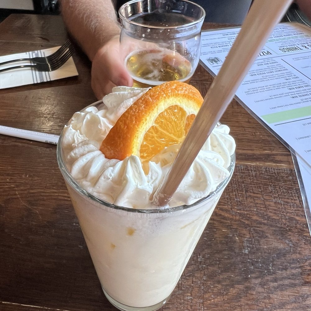 Black Fork Bistro - Orange creamsicle soda with real whipped cream - Salad Near Me - Loudonville, Ohio