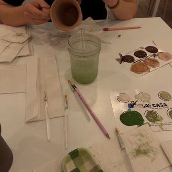 Clay Casa - process - Paint-Your-Own Pottery Near Me - San Antonio, Texas