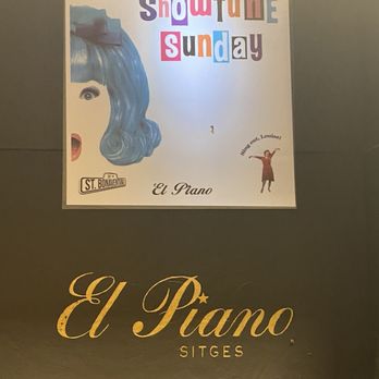 El Piano de Sitges - Showtime Sunday - Bars Near Me - Sitges, B