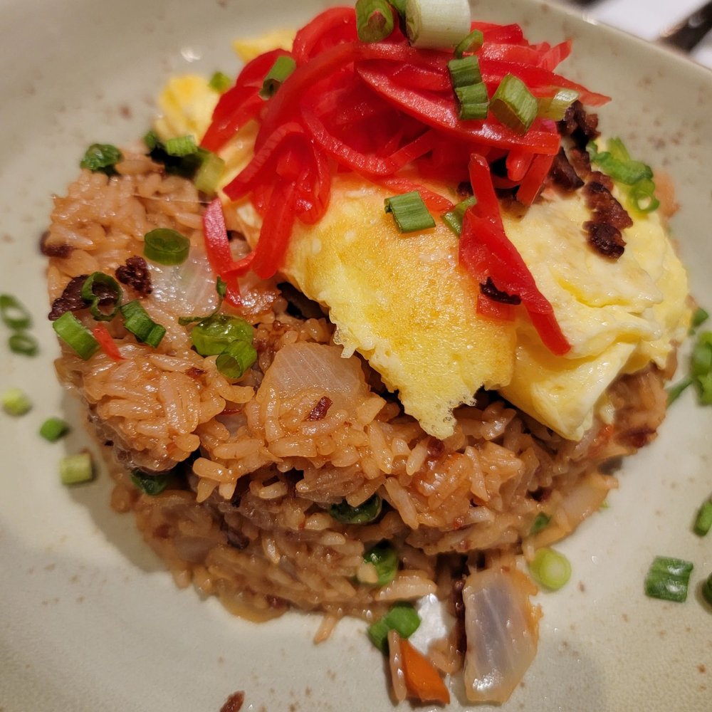 Brass Fork - Bacon and Egg Fried Rice - Cafes Near Me - Henderson, Nevada Brass Fork - Bacon and Egg Fried Rice - Cafes Near Me - Henderson, Nevada