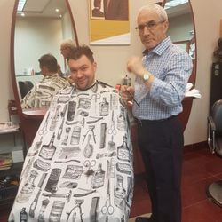 Francesco Hairstylist & Barber - Frank and my hubby