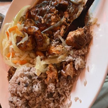 Jungle Restaurant - Jerk Salmon and Shrimp - Caribbean Near Me - Mount Vernon, New York