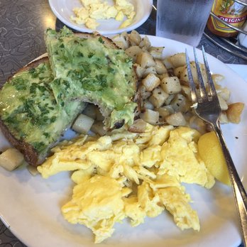 Toast - Avocado toast with scrambled eggs and pot - Breakfast & Brunch Near Me - Littleton, Colorado