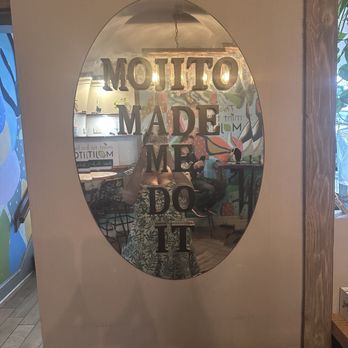 Mint to Be Mojito Bar and Bites - Cute little sign in the building - Cocktail Bars Near Me - Savannah, Georgia Mint to Be Mojito Bar and Bites - Cute little sign in the building - Cocktail Bars Near Me - Savannah, Georgia