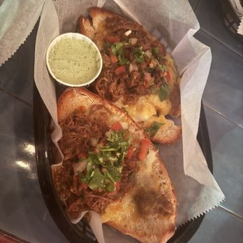 Cocina 10 - Molletes with barbacoa - Mexican Near Me - Phoenix, Arizona