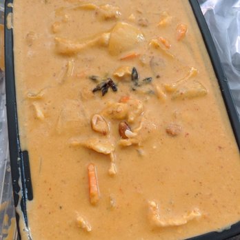 Cafe de Bangkok - Gang Massaman (Massaman curry) with chicken - Thai Near Me - Gilbert, Arizona