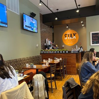 Stax Cafe - Dining area - Breakfast & Brunch Near Me - Chicago, Illinois Stax Cafe - Dining area - Breakfast & Brunch Near Me - Chicago, Illinois