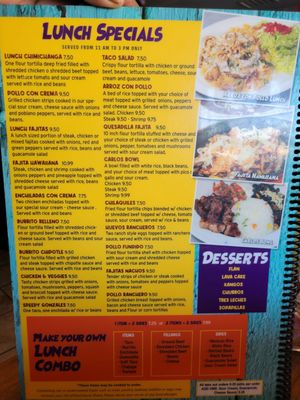 Menu photo 3 Tottos Mexican Restaurant Lancaster, SC