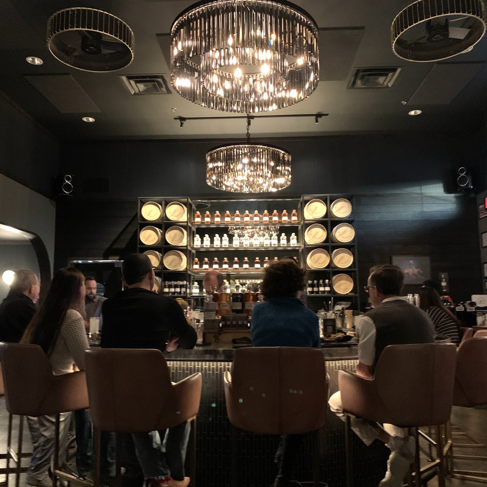 Blackland Distillery - Bar area - Cocktail Bars Near Me - Fort Worth, Texas