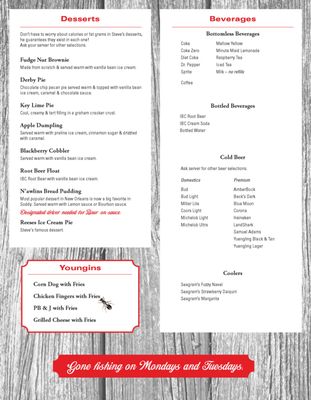 Menu photo 3 Steve's Landing Soddy Daisy, TN