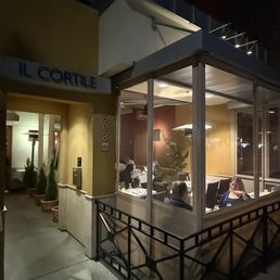 Exterior outside entrance of Il Cortile Ristorante - Paso Robles, California Exterior outside entrance of Il Cortile Ristorante - Paso Robles, California