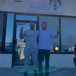 The local barbershop - When Eric Spicely UFC veteran is in town. He always stops by to see his favorite barber.