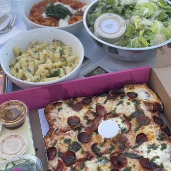Neighborly - Margarita pizza, 24 Alfredo pasta, Caesar salad - Mediterranean Near Me - Thousand Oaks, California Neighborly - Margarita pizza, 24 Alfredo pasta, Caesar salad - Mediterranean Near Me - Thousand Oaks, California