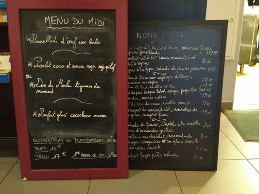 Menu photo 2 Food and the Game Bordeaux, 33 Menu photo 2 Food and the Game Bordeaux, 33